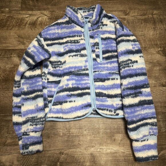 Athleta Other - Athleta Girl Sherpa Zip Up Jacket Size Large 12